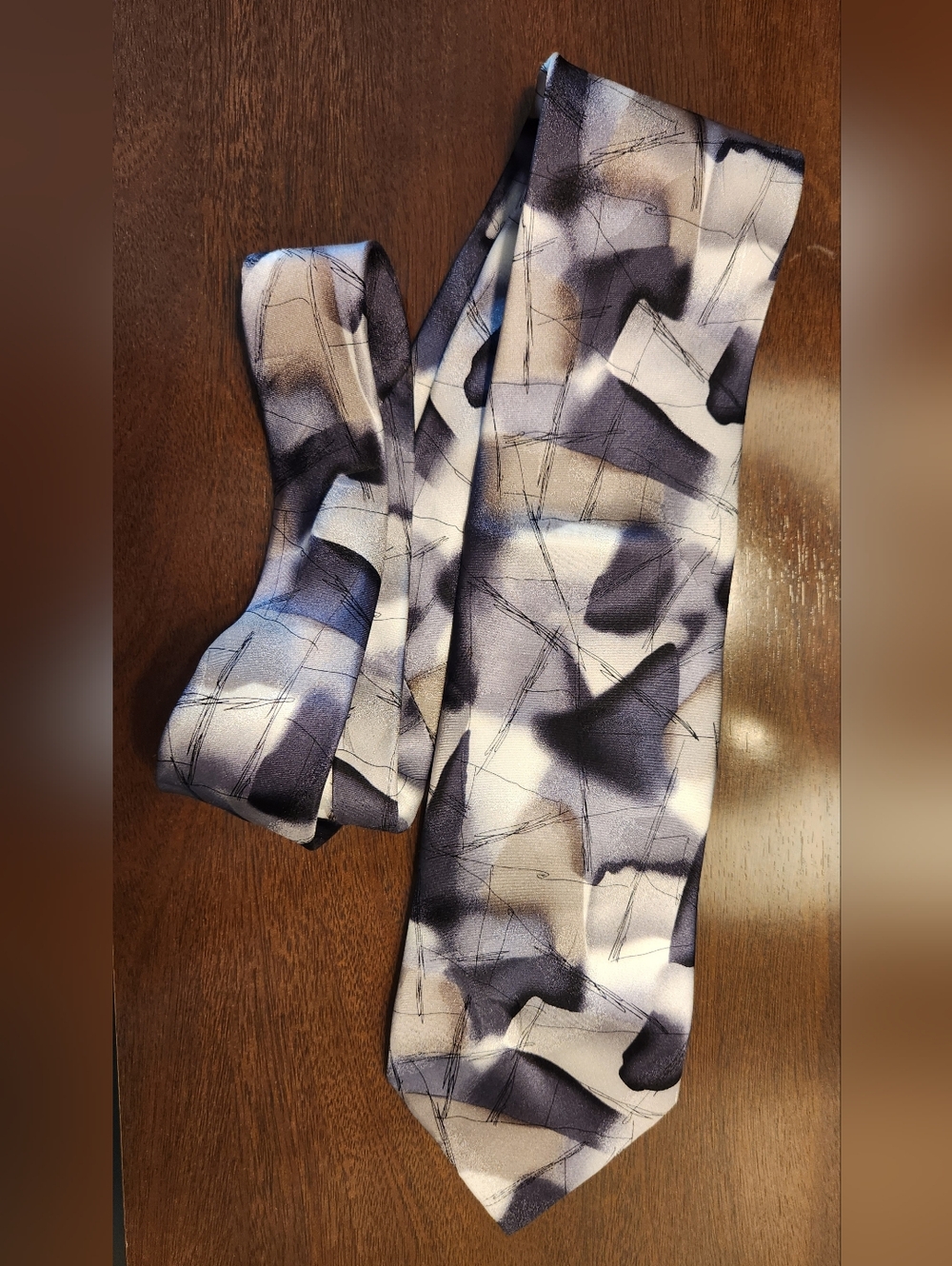 J. Garcia Silk Tie The Blue Iceberg